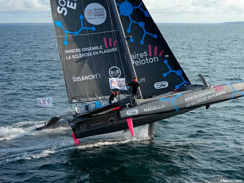 Solidaires en Peloton - Transat Jacques Vabre 2023