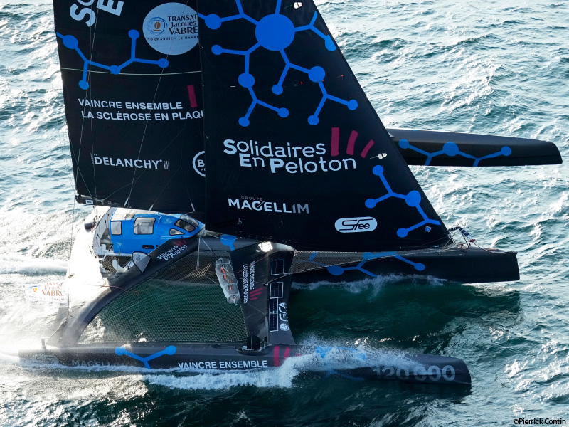 Solidaires en Peloton - Transat Jacques Vabre 2023