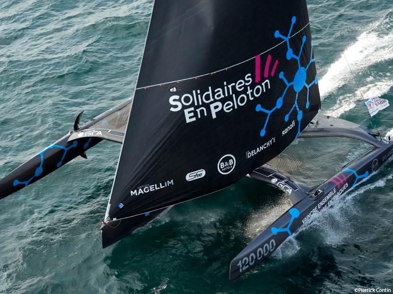 Solidaires en Peloton - Transat Jacques Vabre 2023