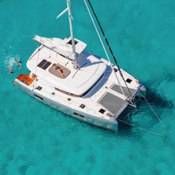 Katamarannetze für Lagoon 42 TPI