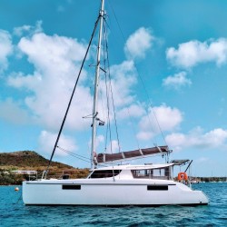 Katamarannetz für Fountaine Pajot Orana 44