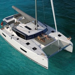 Katamarannetz für Fountaine Pajot Saona 47