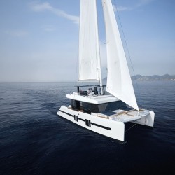 Katamarannetze für Sunreef 68