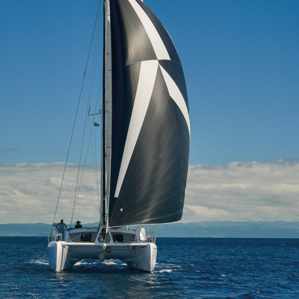 Katamarannetze für Outremer 51 Katamarannetze für Outremer 51