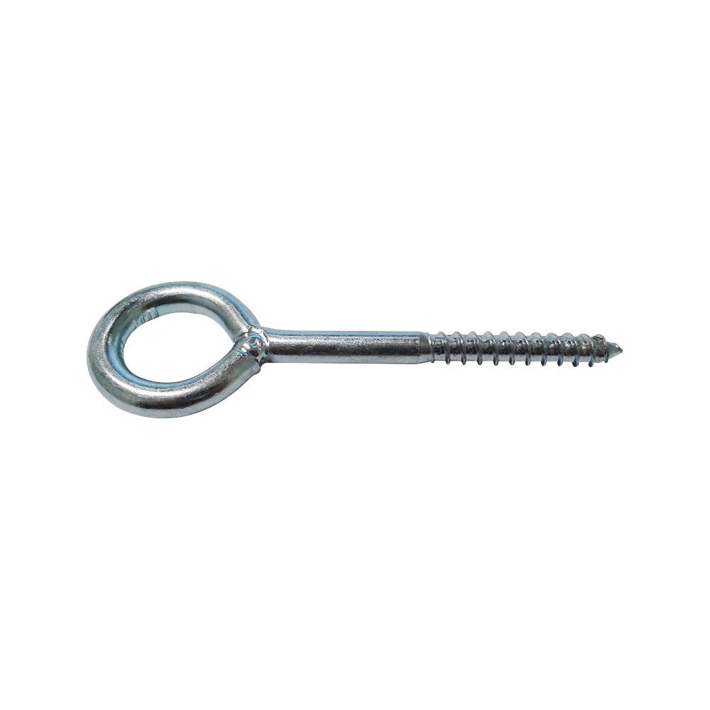 12X120 mm Galvanized Steel Eye Screws