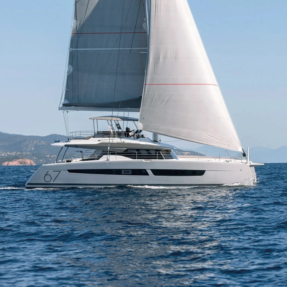 Katamarannetz für Fountaine Pajot Alegria 67