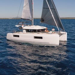 Katamarannetz für Lagoon 40