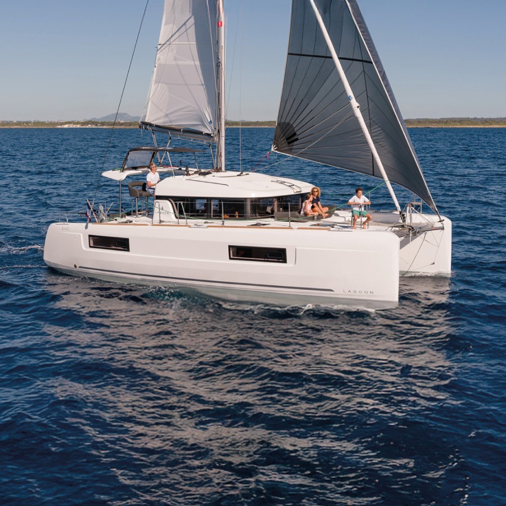 Rete per catamarano Lagoon 40