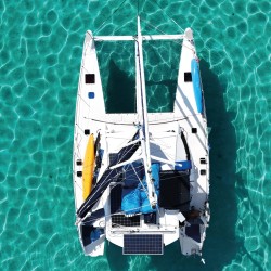Catathai 40 catamaran nets