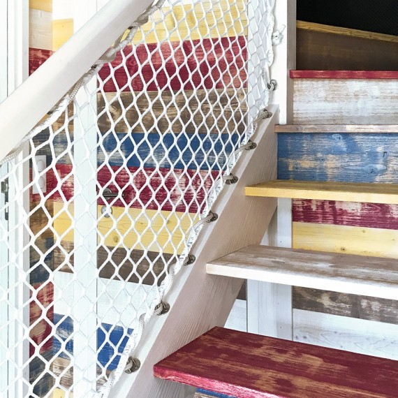 Rambarde pour escalier extérieur