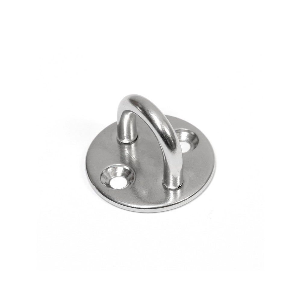 Piastrina con occhiello inox A4