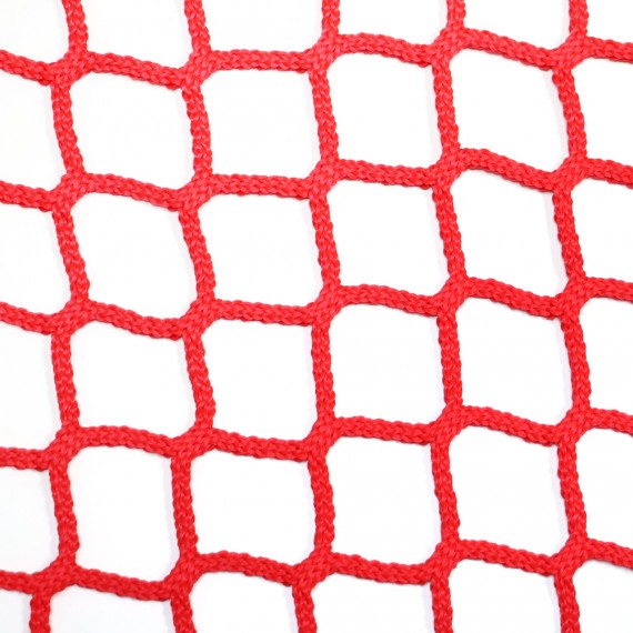 Braided 50 mm white or red netting