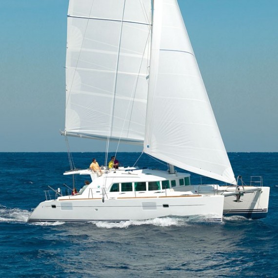 Trampoline for Lagoon 440 catamaran 