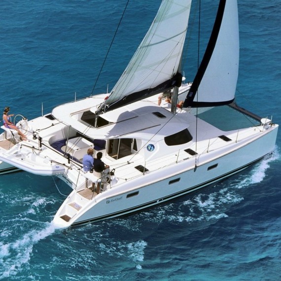 Trampoline for Nautitech 40 catamaran 