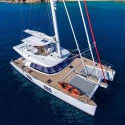Trampoline for Sunreef 60 catamaran