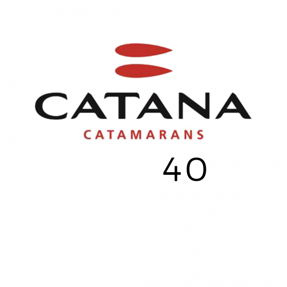 Trampoline for Catana 40 catamaran