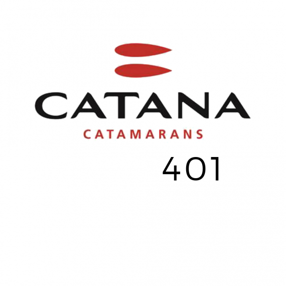 Trampoline for Catana 401 catamaran 