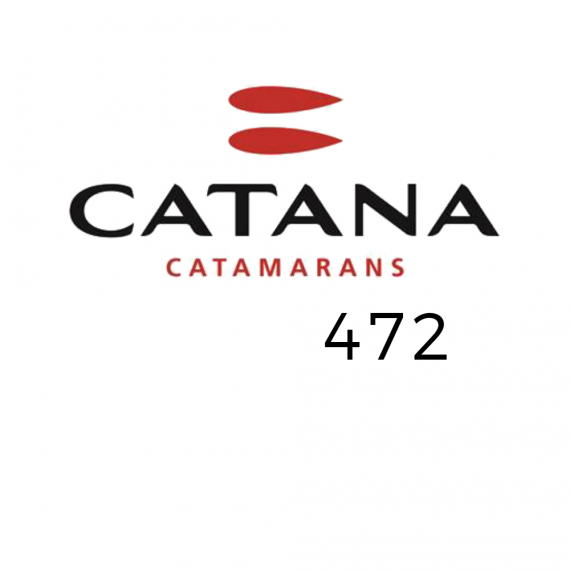 Trampoline for Catana 472 catamaran 