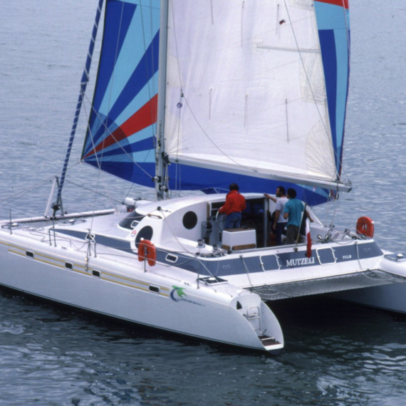 Trampoline for Casamance 44 catamaran