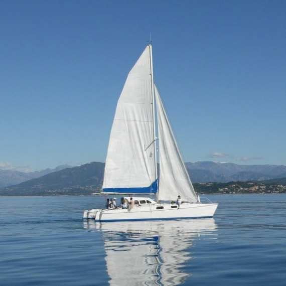 Trampoline for Louisiane 37 catamaran