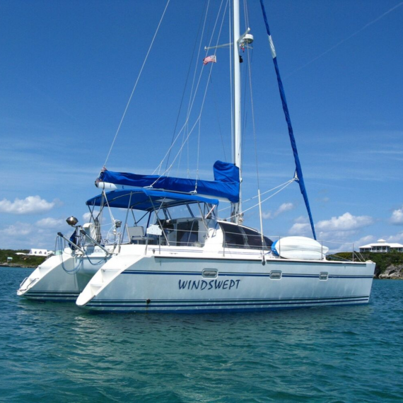 Trampoline for Lagoon 37 TPI catamaran