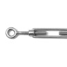 A4 stainless steel tension turnbuckle for horizontal or vertical net