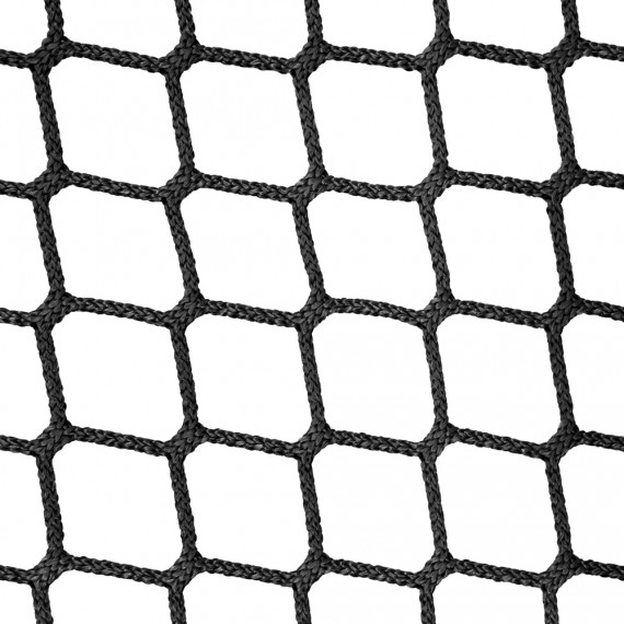 45-mm (1 3/4'') black knotless netting