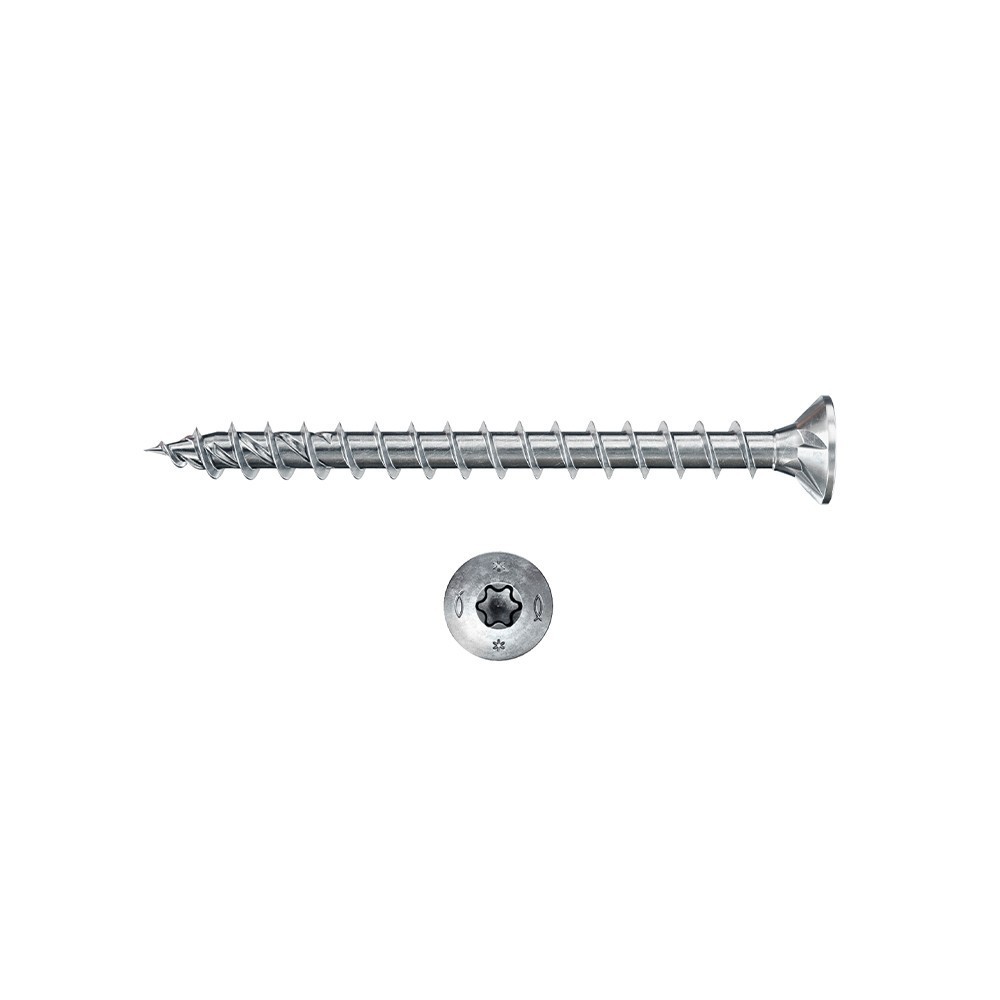 Tornillo para madera 4,5X35 mm inox A2
