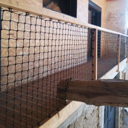 Filet vertical en garde-corps pour balcon extérieur 2,09 m² LOFTNETS