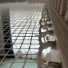 Indoor white residential net 7.4 m² point by point lacing