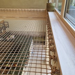 Wohnnetz Kaffeefarbe 7,59 m²