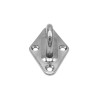Piastrina di ancoraggio legno inox A4