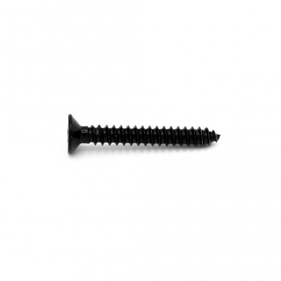 Black stainless steel 5X35 screw