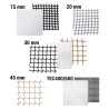 Maschenprobe - horizontales Wohnnetz LOFTNETS