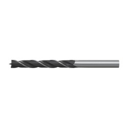 Broca de tres puntas de 6 mm para madera
