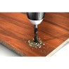 Broca de tres puntas de 6 mm para madera