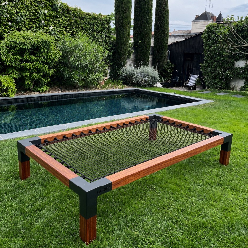 Double Sunbed with catamaran net – LOFTNETS