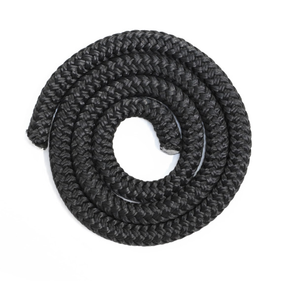Black pre-cut 5 mm-wide tensioning rope