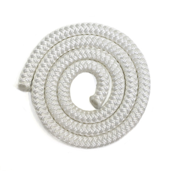 White pre-cut 5 mm-wide tensioning rope