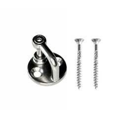 Grillo con piastrina inox A4 con viti per rete per abitazione horizontal