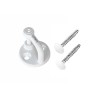 White A4 stainless steel reinforced jumper shackle with screws