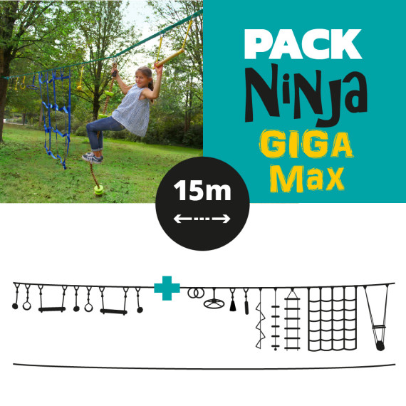 Ninja Parcours + Slackline