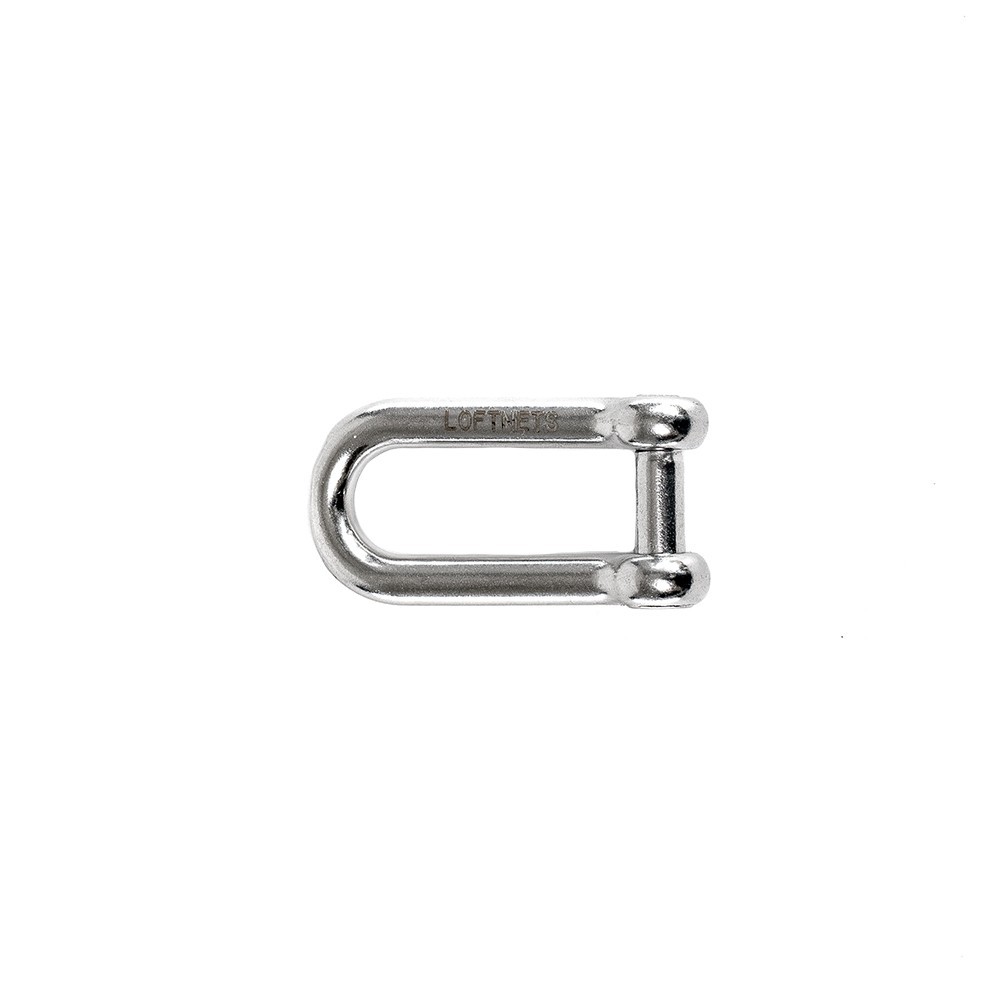 Manille de laçage 33 mm inox A4