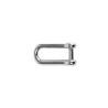 Manille de laçage 33 mm inox A4