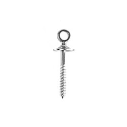 Gancio ad occhiello 8x25 mm inox A4