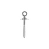Gancio ad occhiello 8x25 mm inox A4