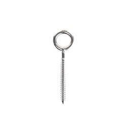 Gancio ad occhiello 8x80 mm inox A4