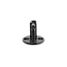 Piastrina di bloccaggio inox A4 noir