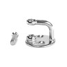 Grillo con piastrina inox A4