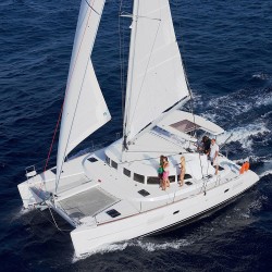 Katamarannetz für Lagoon 380